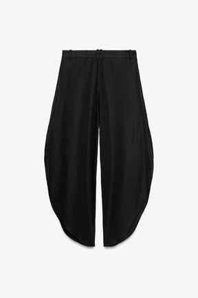 Wide-Leg Trousers with Vents