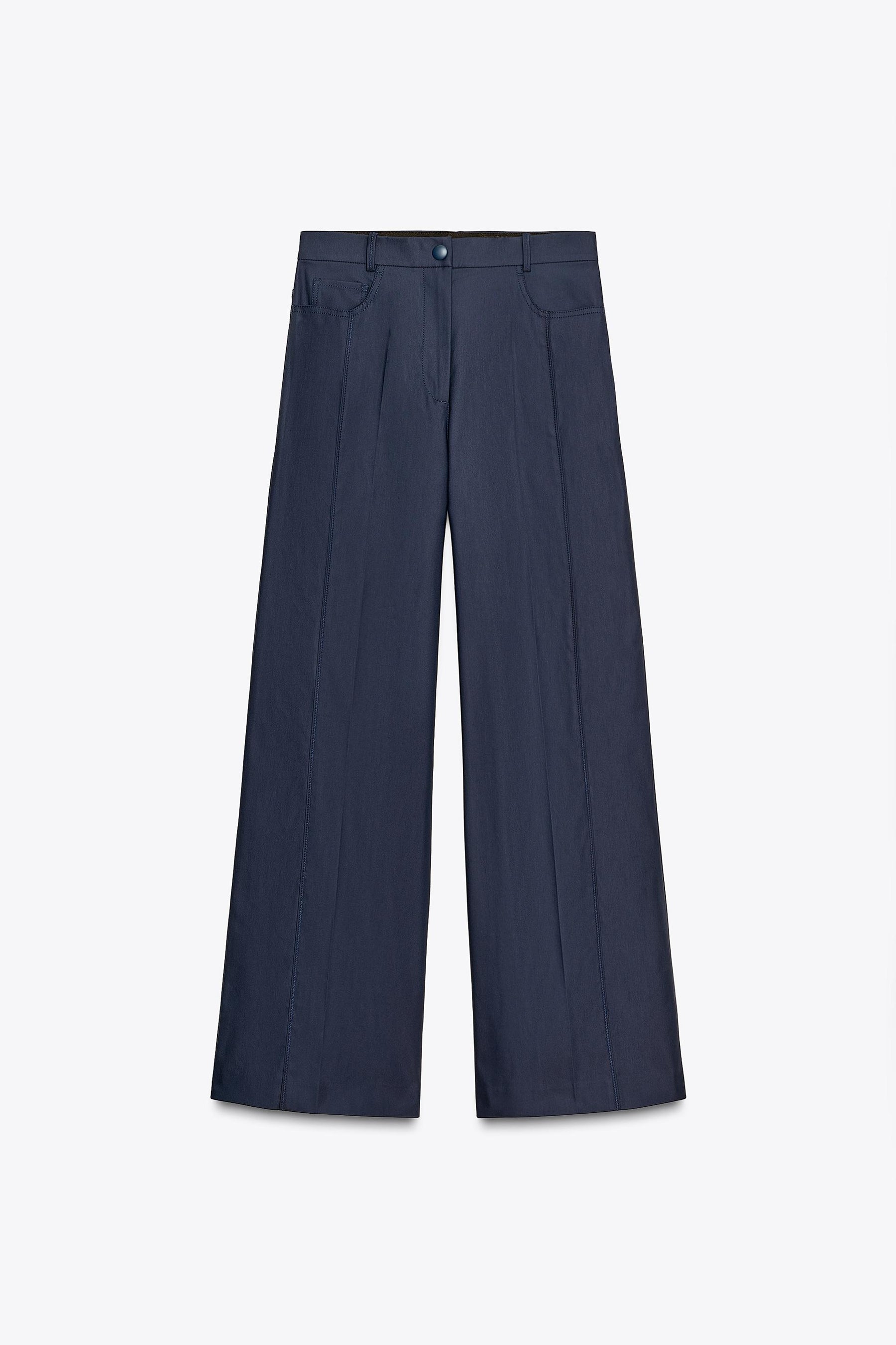 Wide-leg Trousers