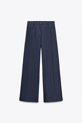 Wide-leg Trousers
