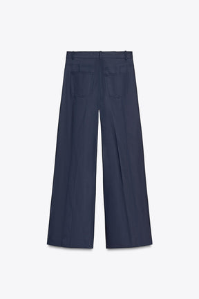 Wide-leg Trousers