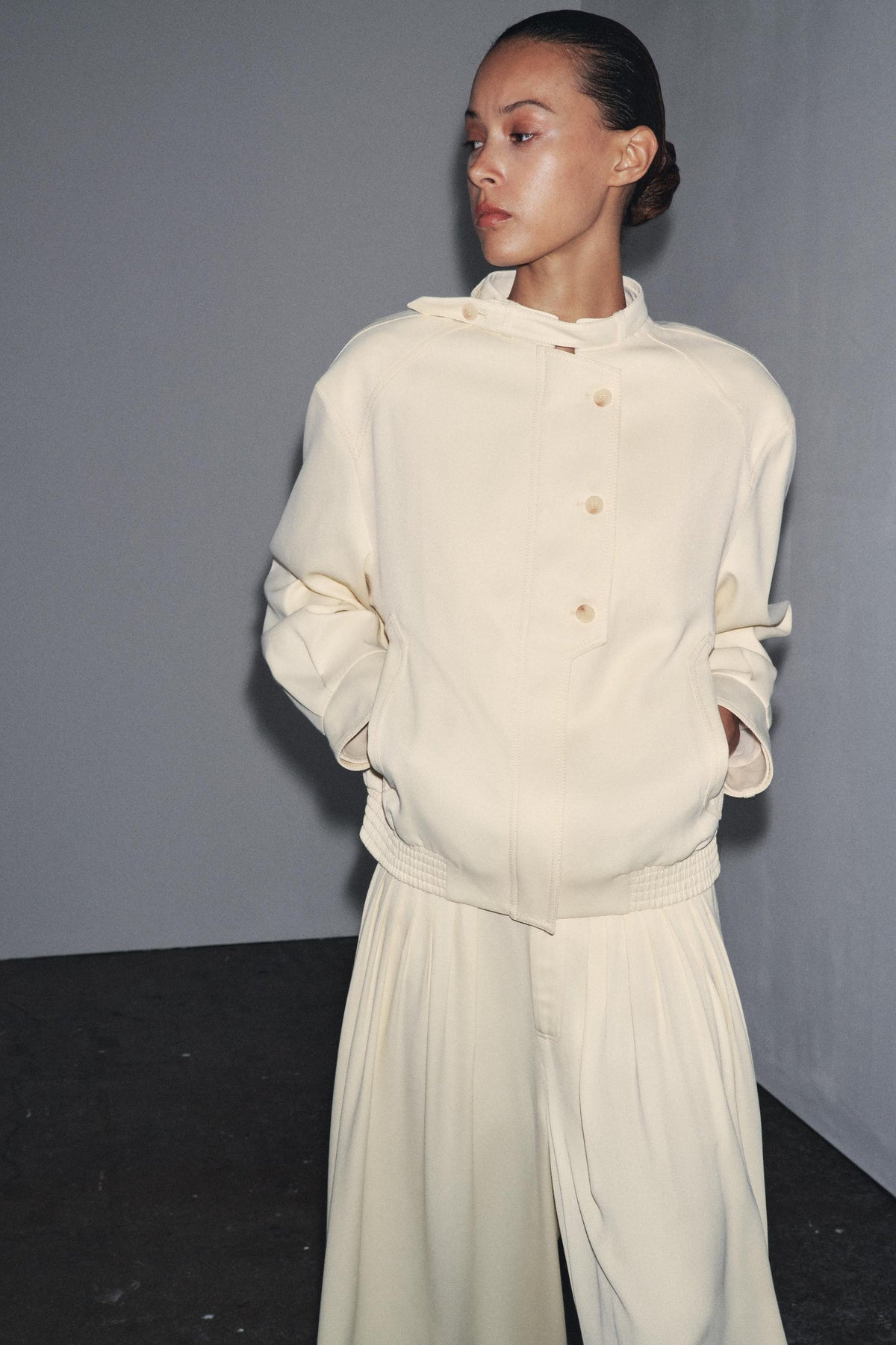 Buttoned Fashion Jacket