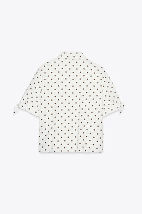 Tie Short Sleeve Shirt