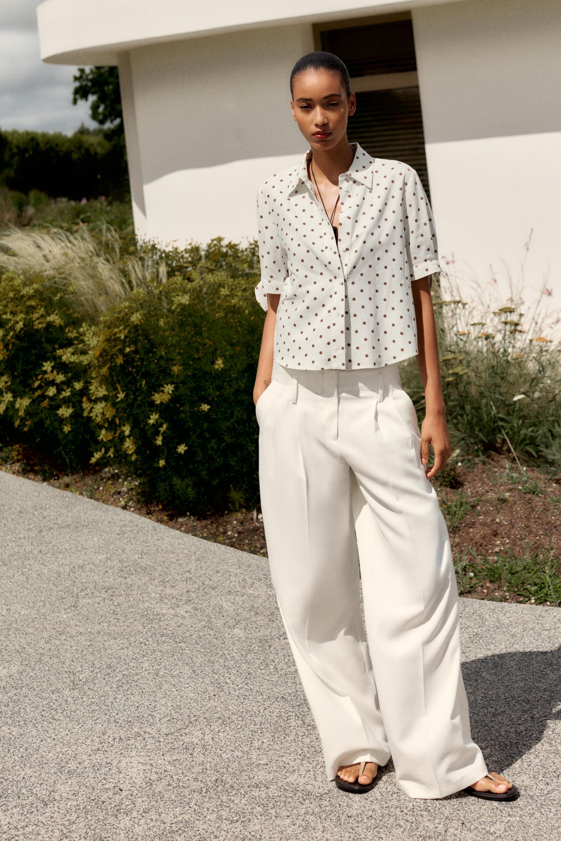 Tie Short Sleeve Shirt