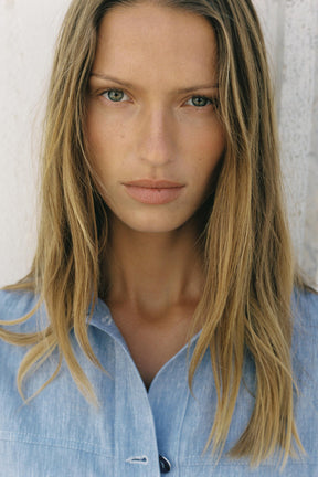 LINEN BLEND OVERSHIRT - Image 4