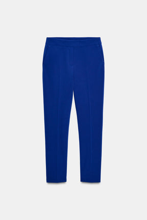 Slim-fit High-waist Trousers