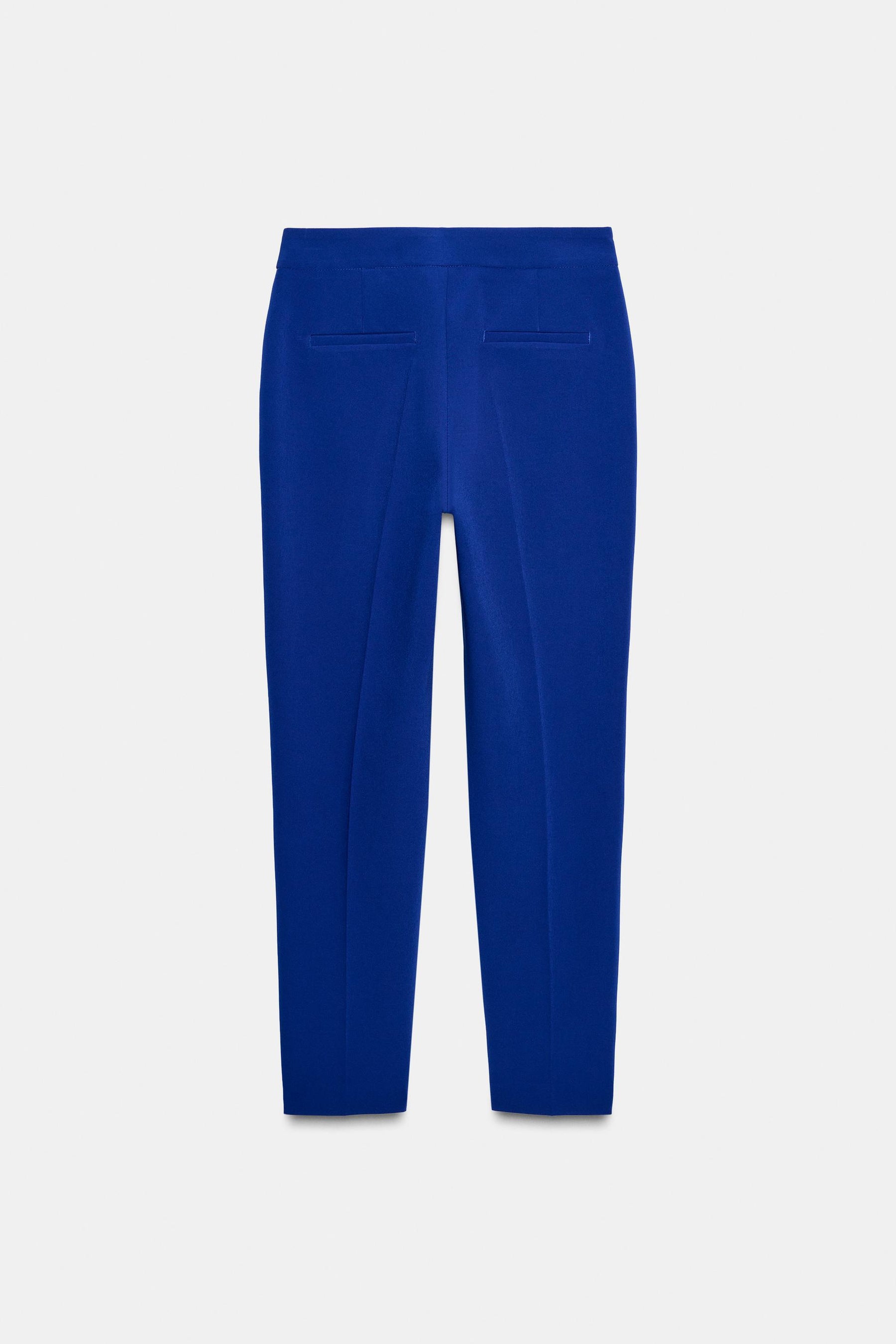 Slim-fit High-waist Trousers