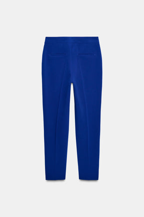 Slim-fit High-waist Trousers