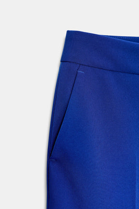 Slim-fit High-waist Trousers