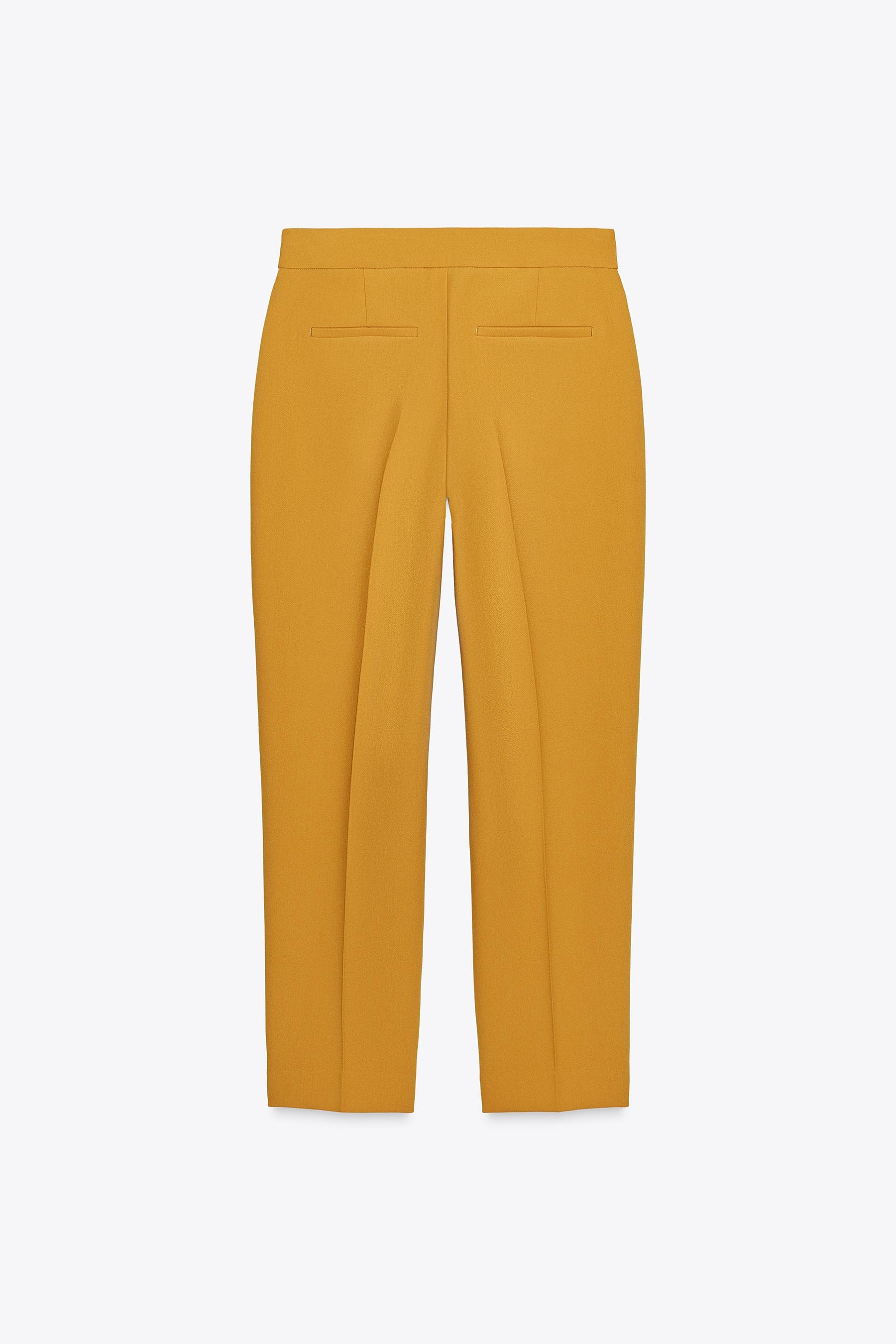 Slim High-Waist Trousers