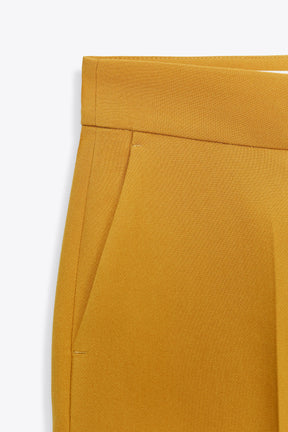 Slim High-Waist Trousers