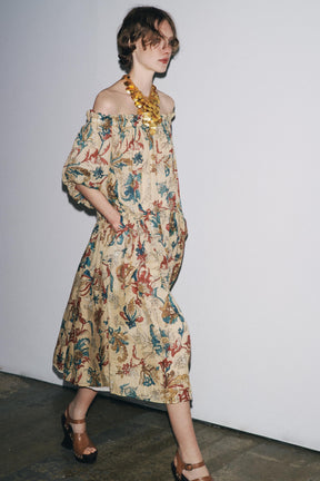 ZW COLLECTION PRINTED RAMIE DRESS - Image 5