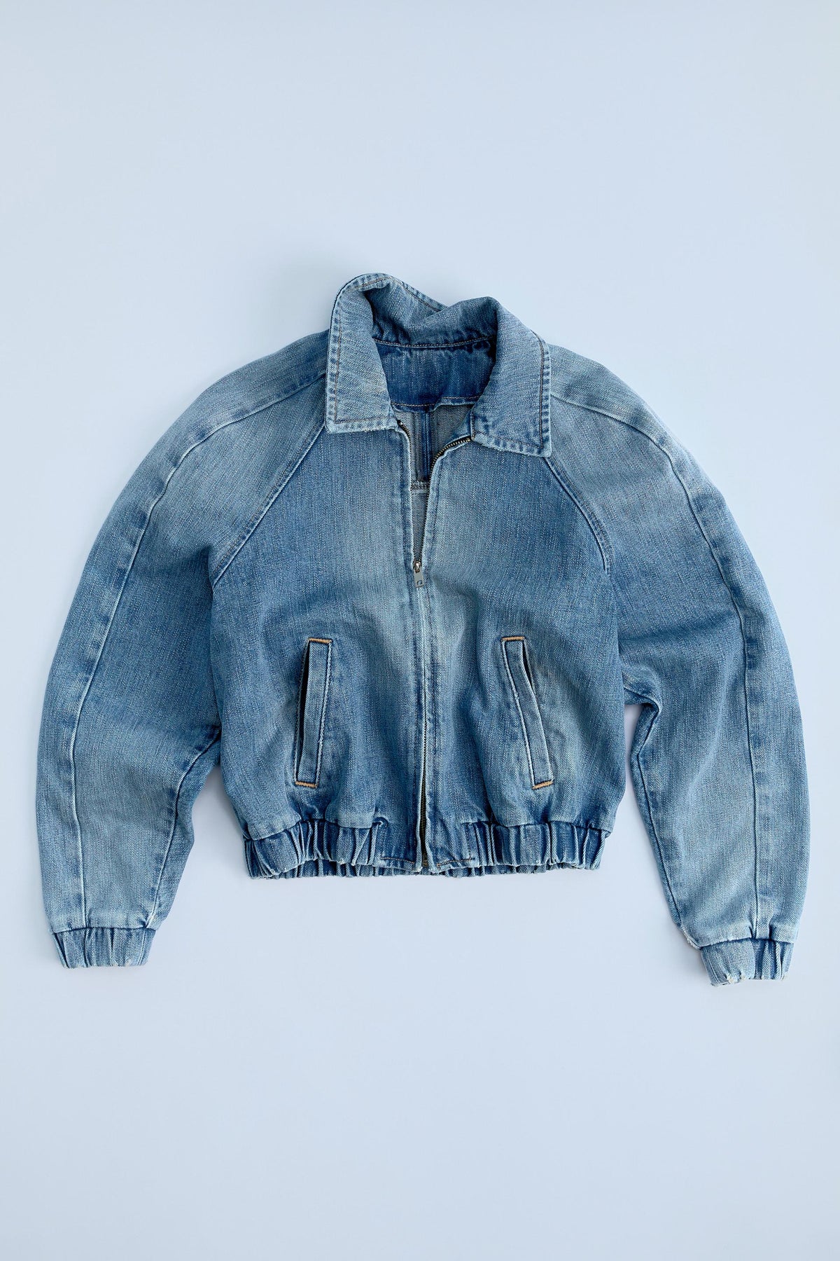 Denim Bomber Jacket