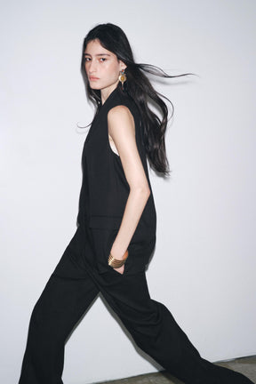 Linen Blend Trousers