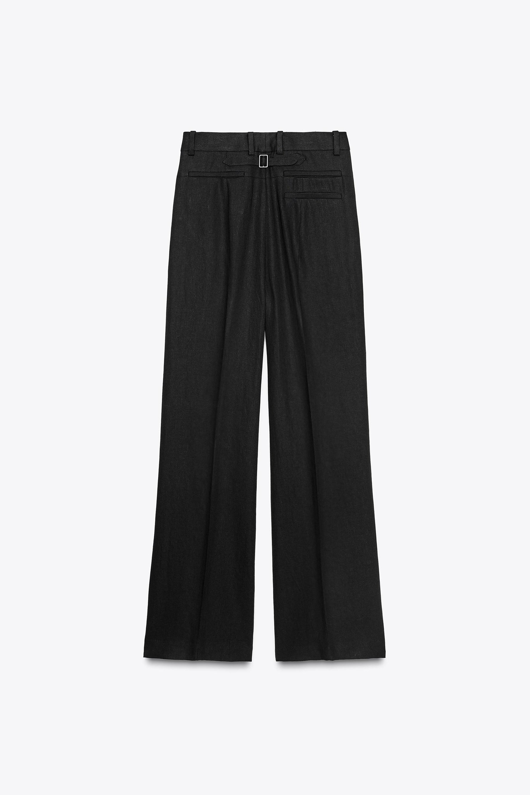 Linen Blend Trousers