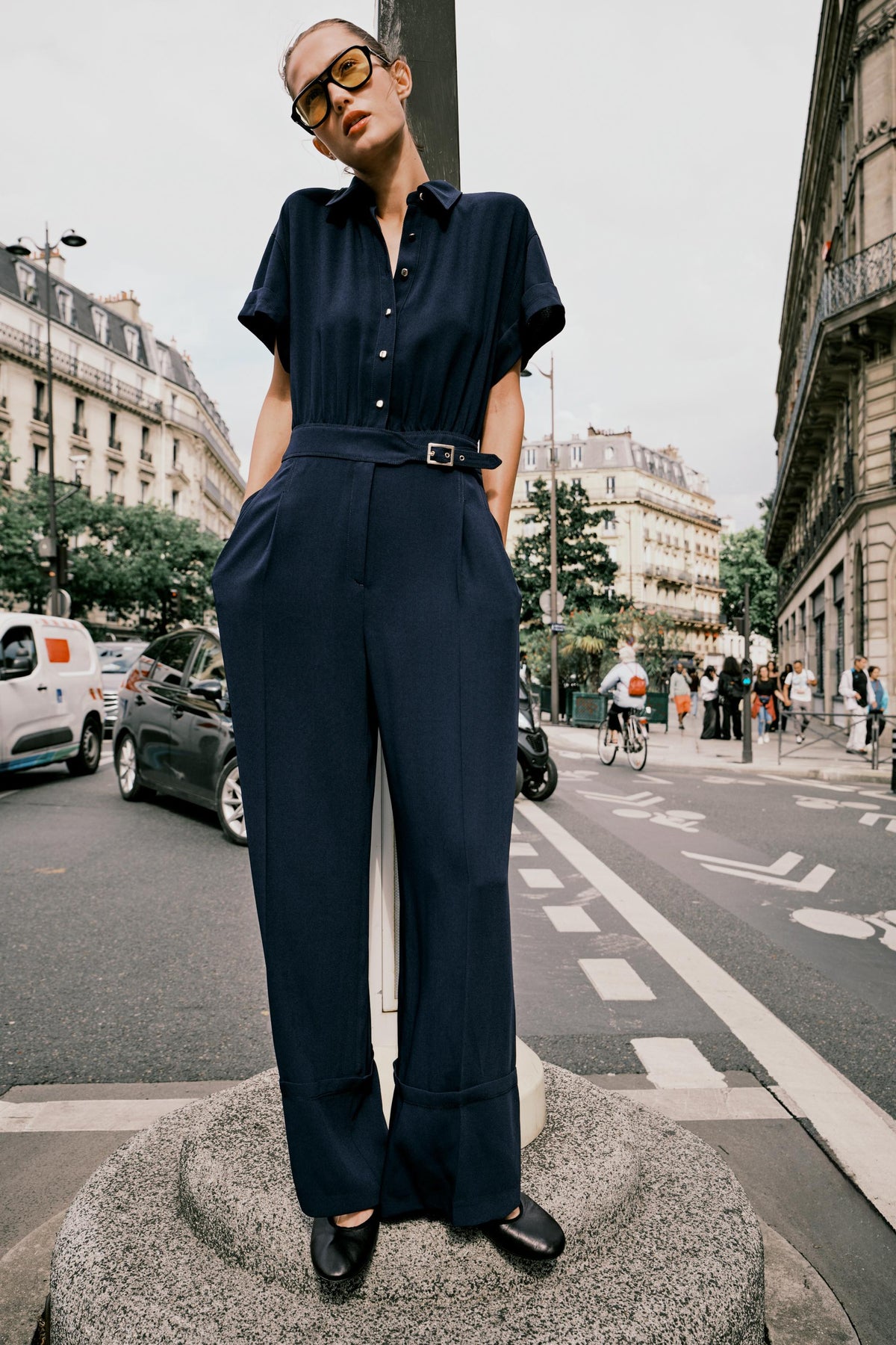 CREPE JUMPSUIT - Image 1