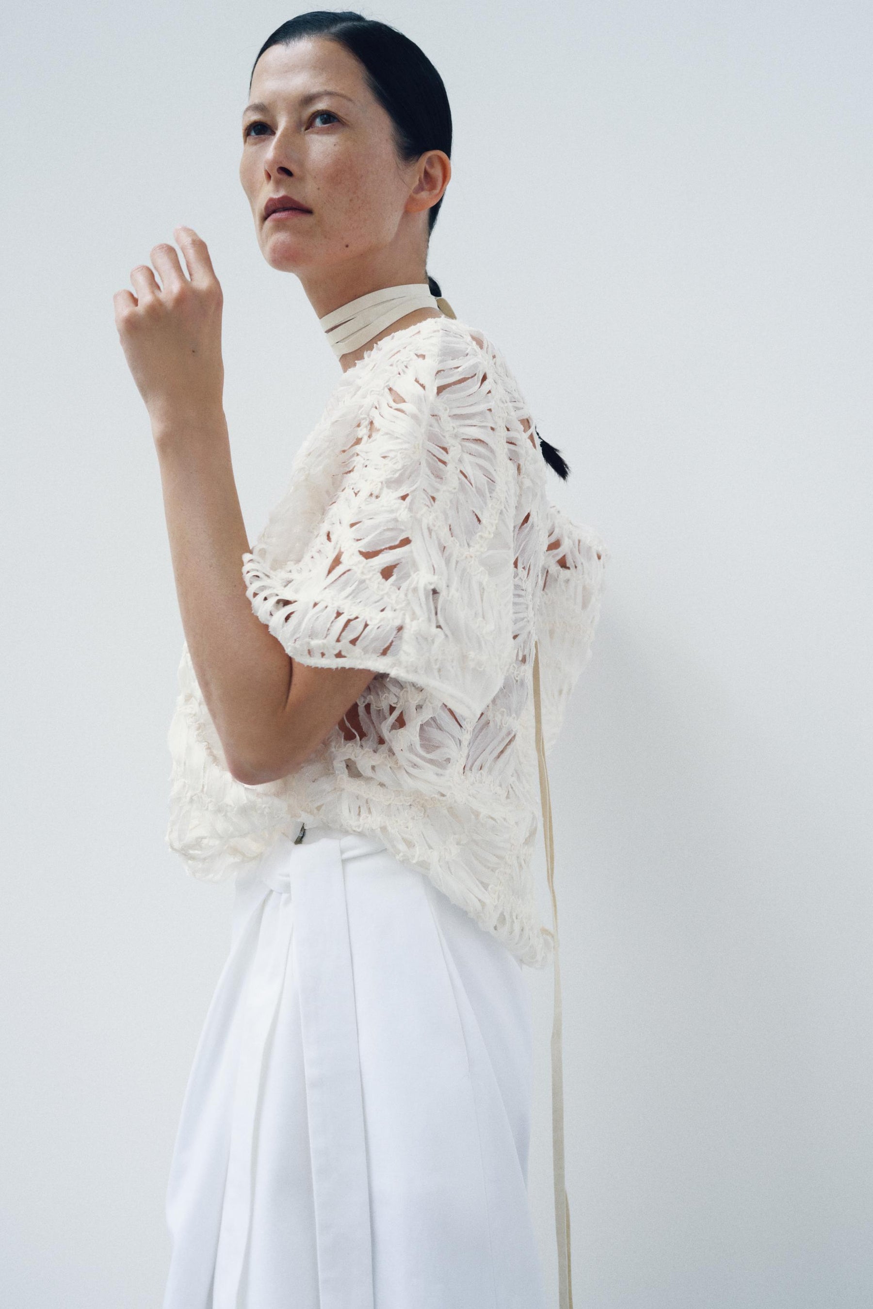 Textured Fashion Top