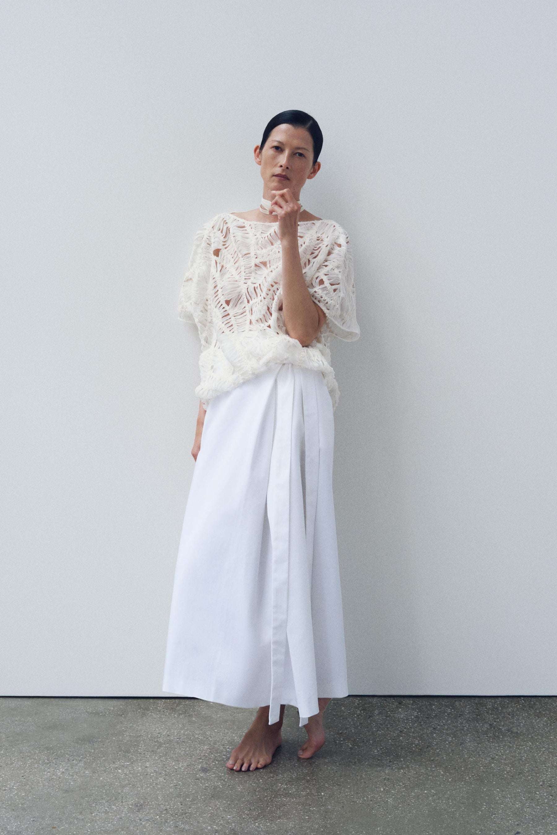 Textured Fashion Top