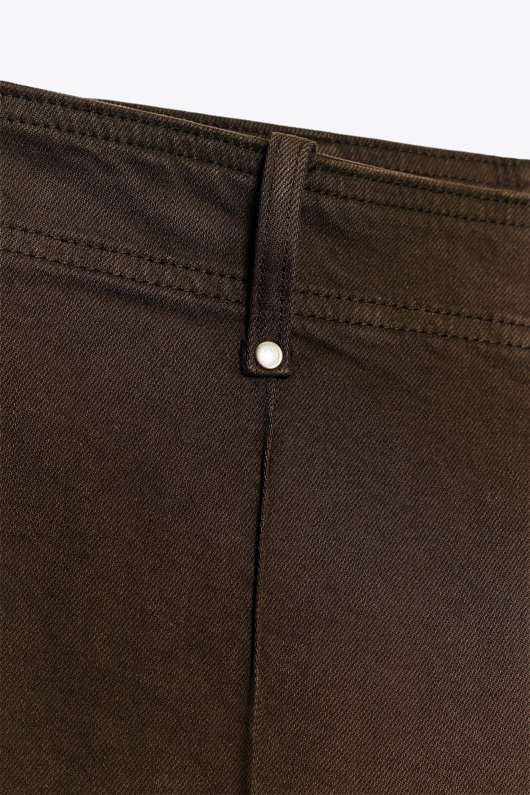 Wide-leg High-waist Jeans