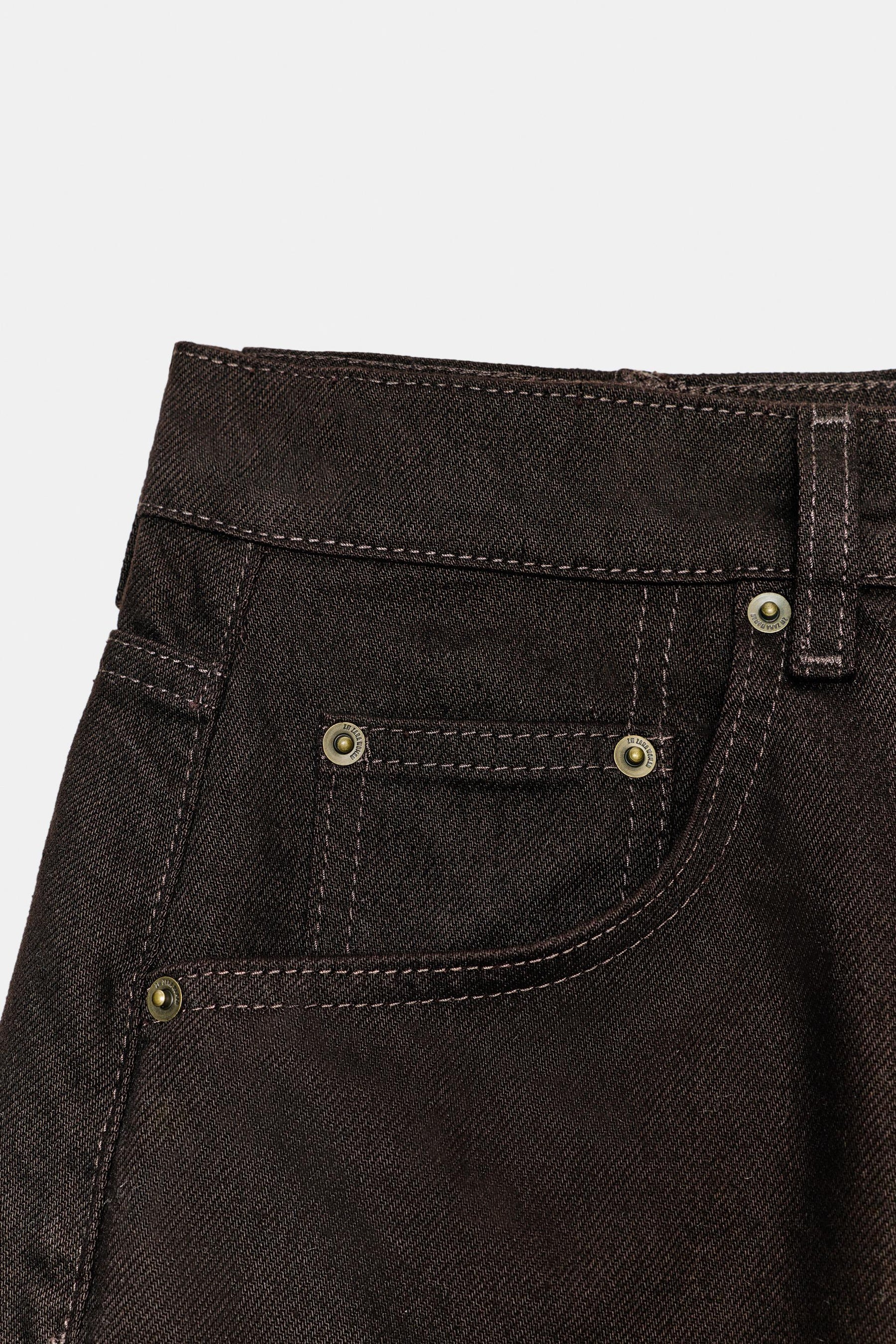 Mid-Waist Balloon Jeans