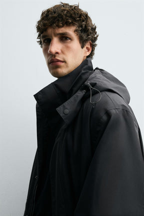 WATER-REPELLENT DETACHABLE TECHNICAL PARKA - Image 6