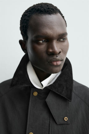 Textured Collar Jacket