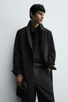 REGULAR FIT WOOL COAT - Image 5