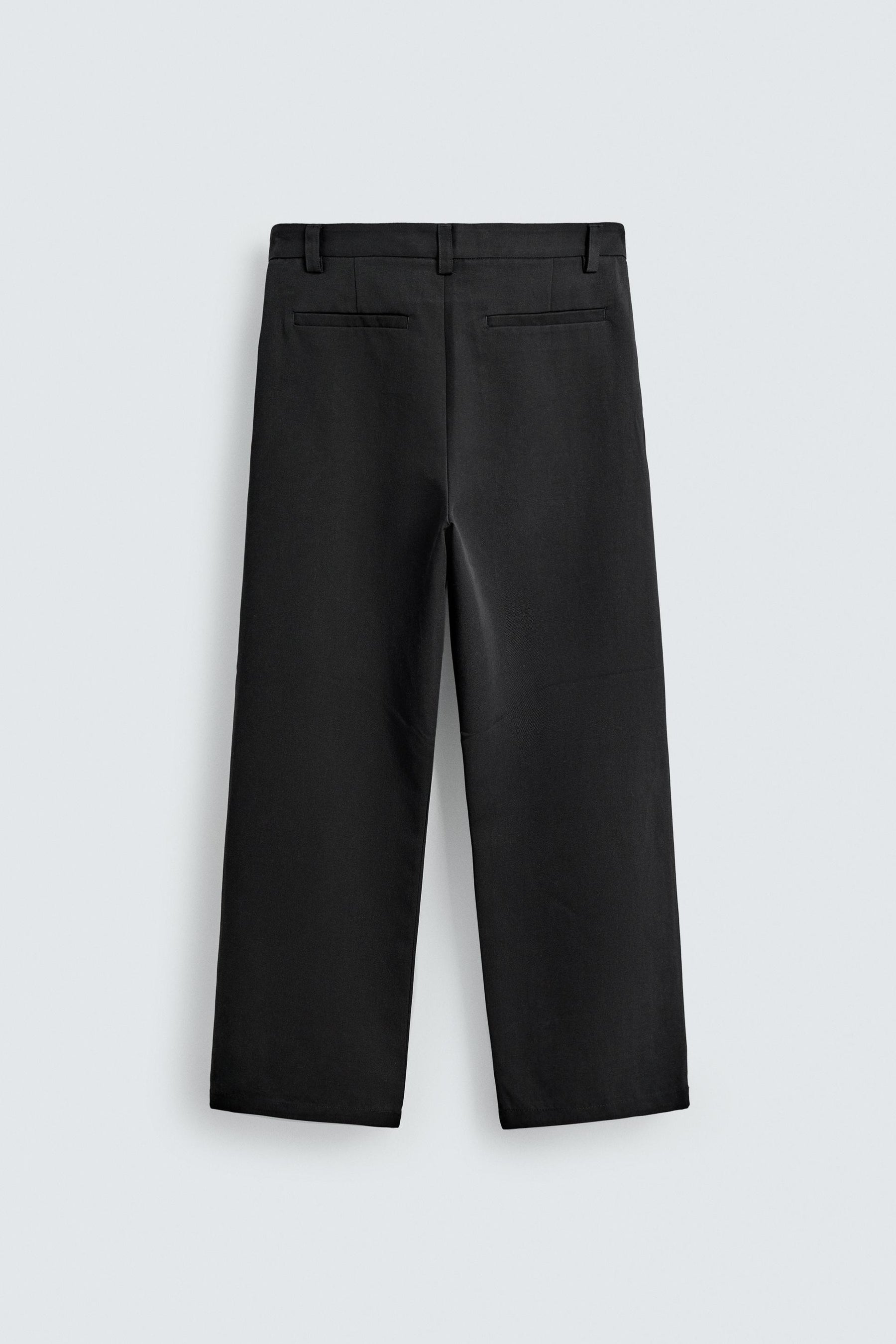 Wide Pleated Trousers