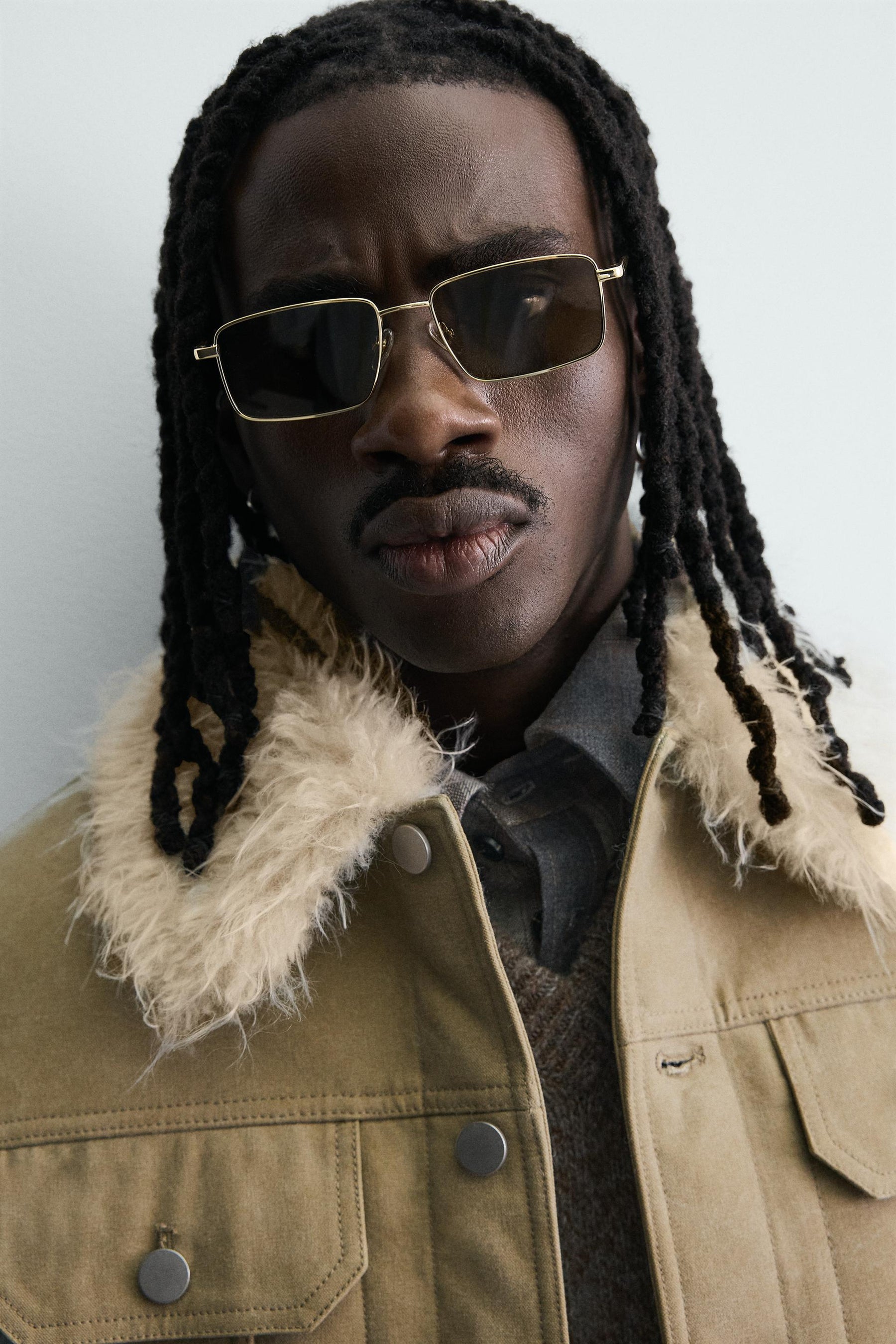 Faux Fur Cotton Jacket