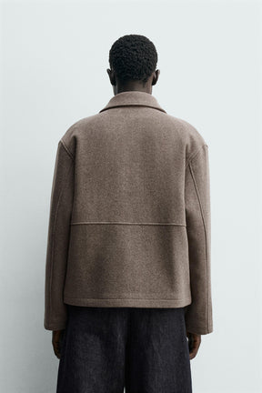 Herringbone Zip Jacket