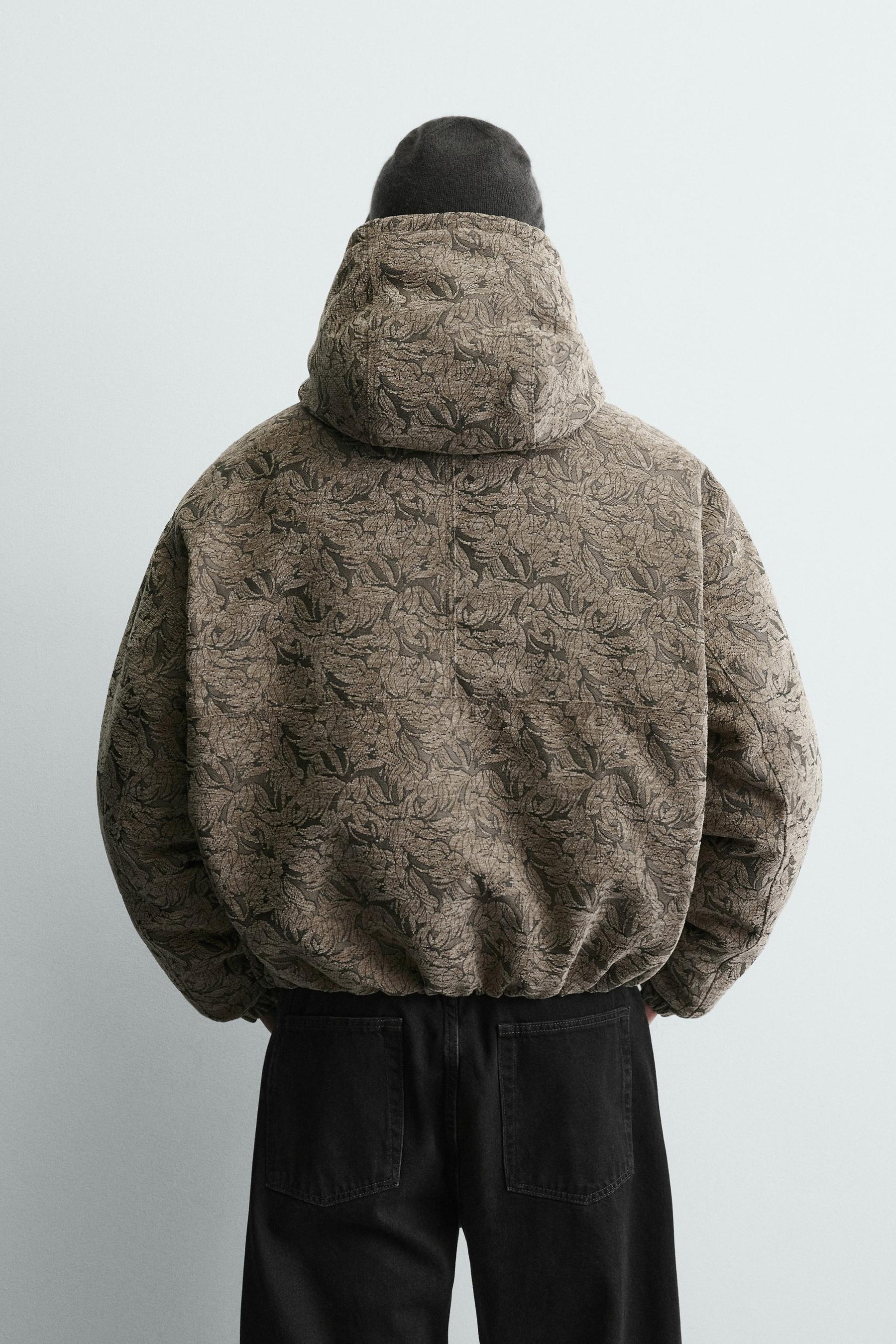 JACQUARD PUFFER JACKET - Image 3