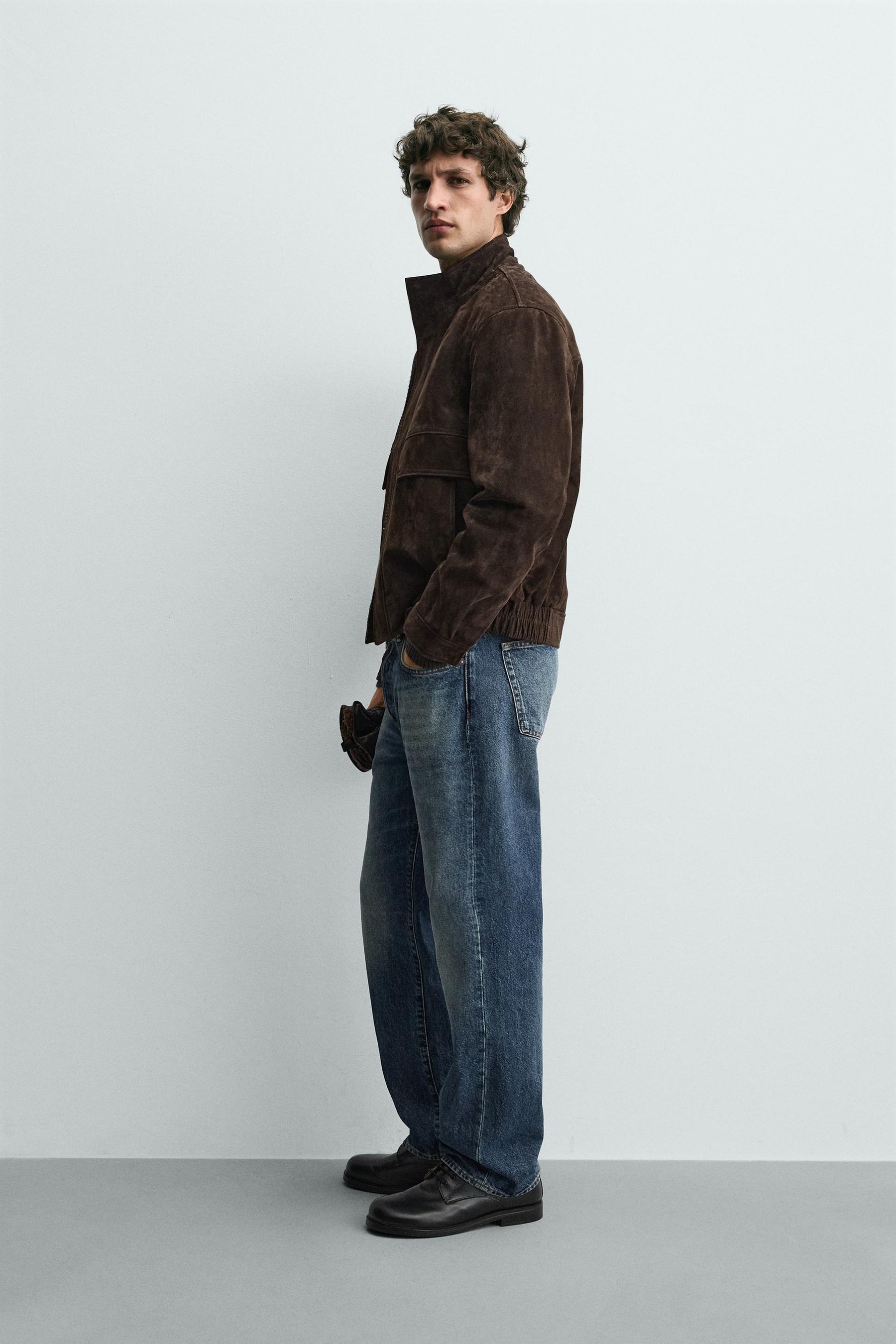 Suede Leather Jacket