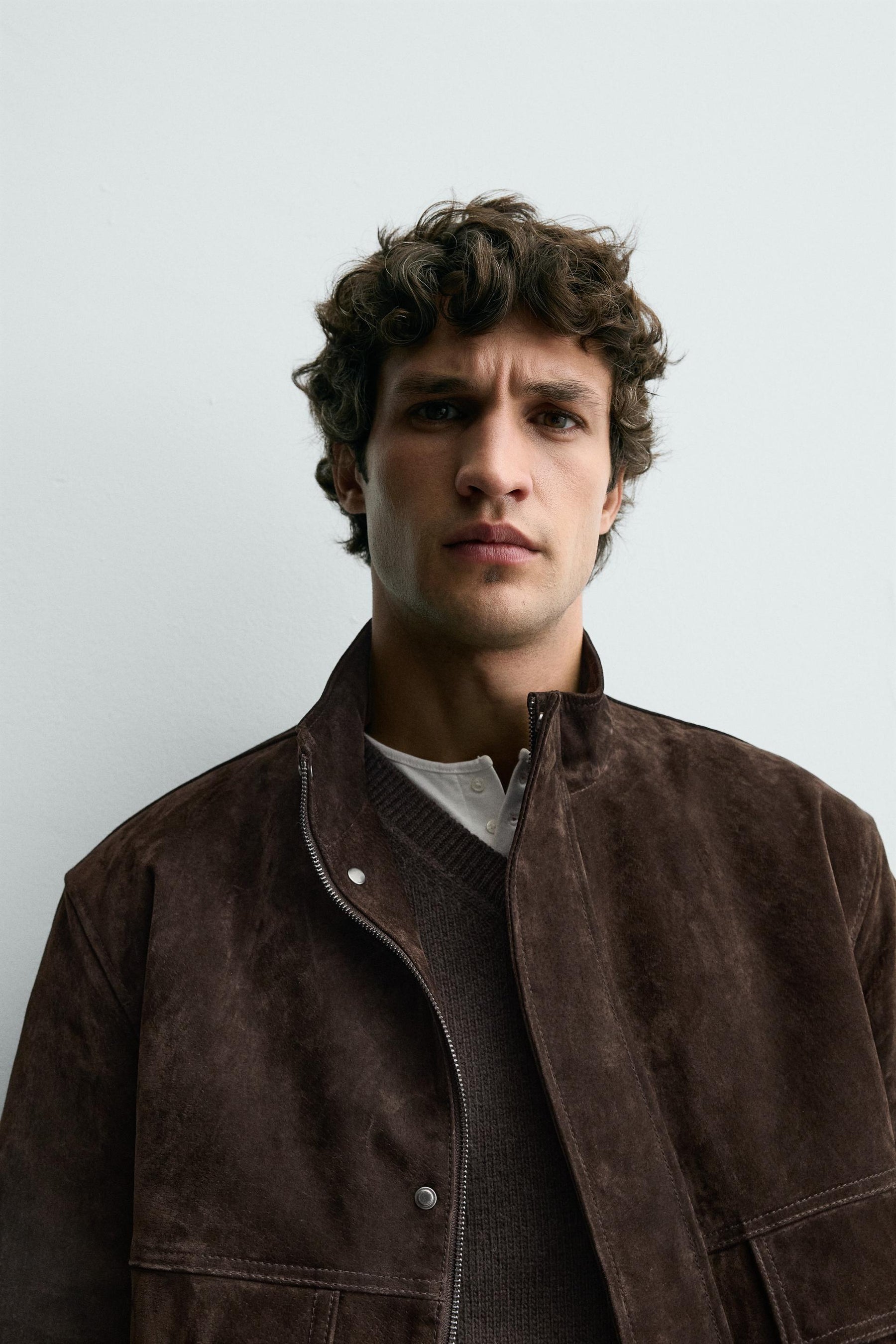 Suede Leather Jacket