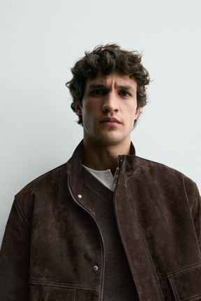 Suede Leather Jacket