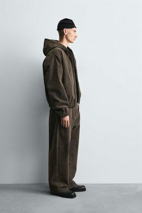 VELOUR BAGGY FIT TROUSERS - Image 4