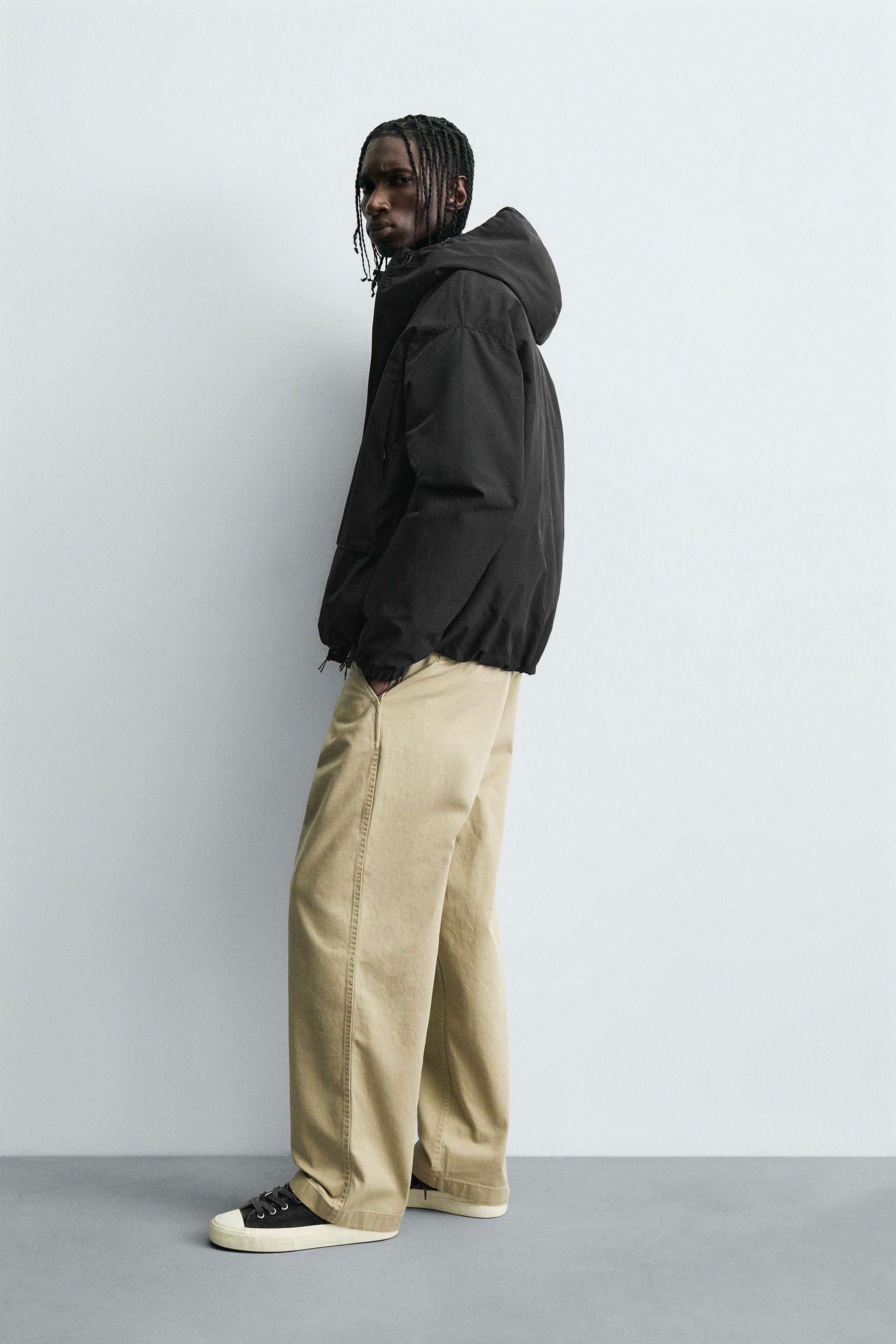 WATER-REPELLENT TECHNICAL JACKET WITH FLEECE - Image 4