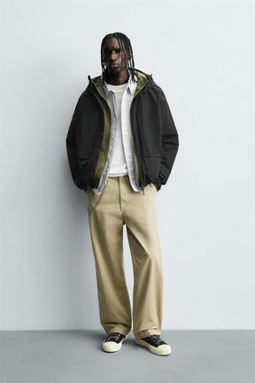 WATER-REPELLENT TECHNICAL JACKET WITH FLEECE - Image 1