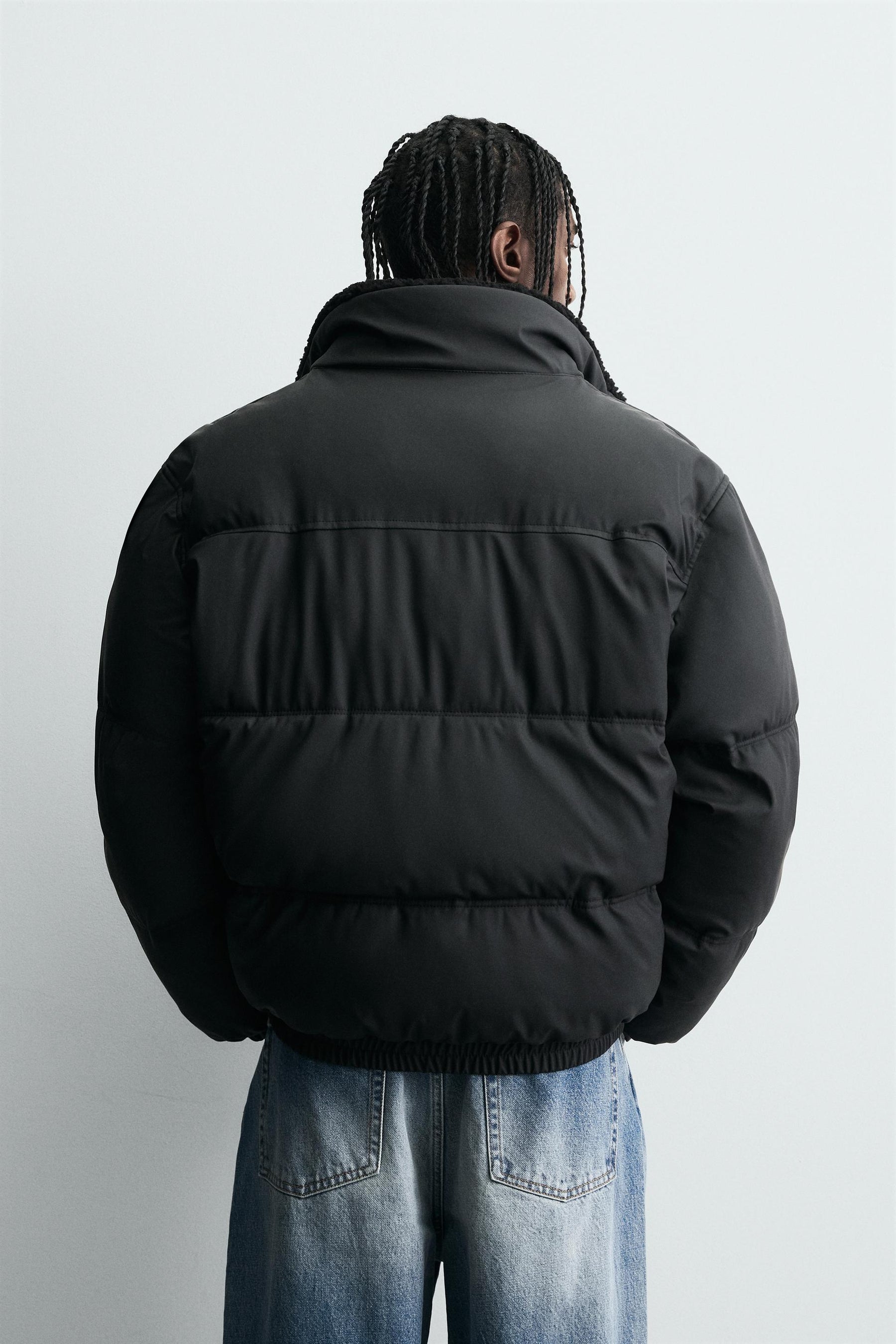 RUBBERISED PUFFER JACKET - Image 3