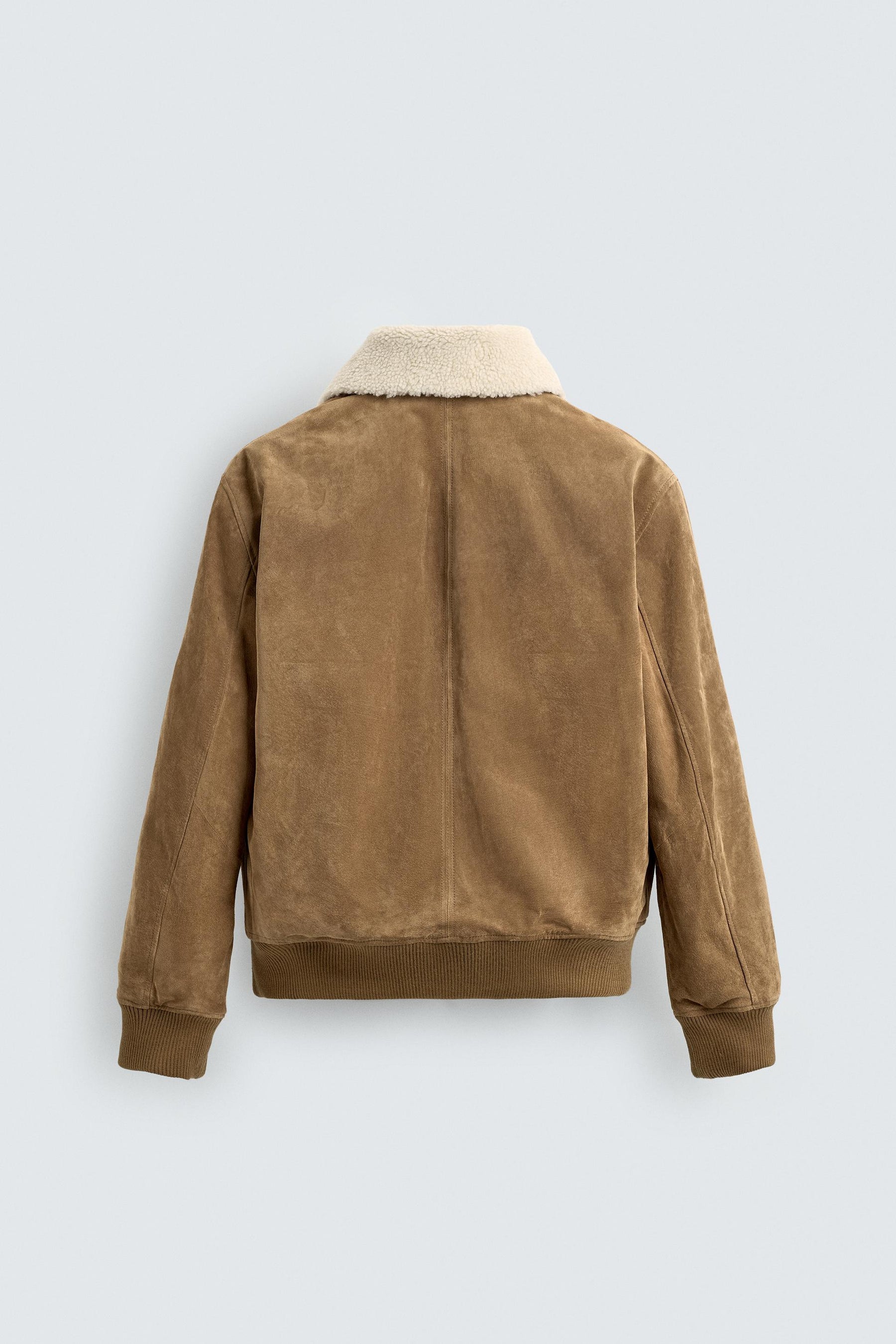 Suede Shearling Jacket