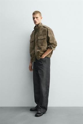 Suede Leather Jacket