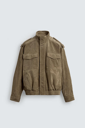 Suede Leather Jacket
