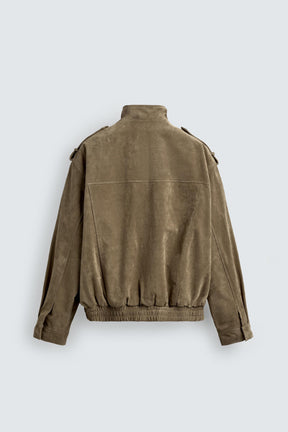 Suede Leather Jacket