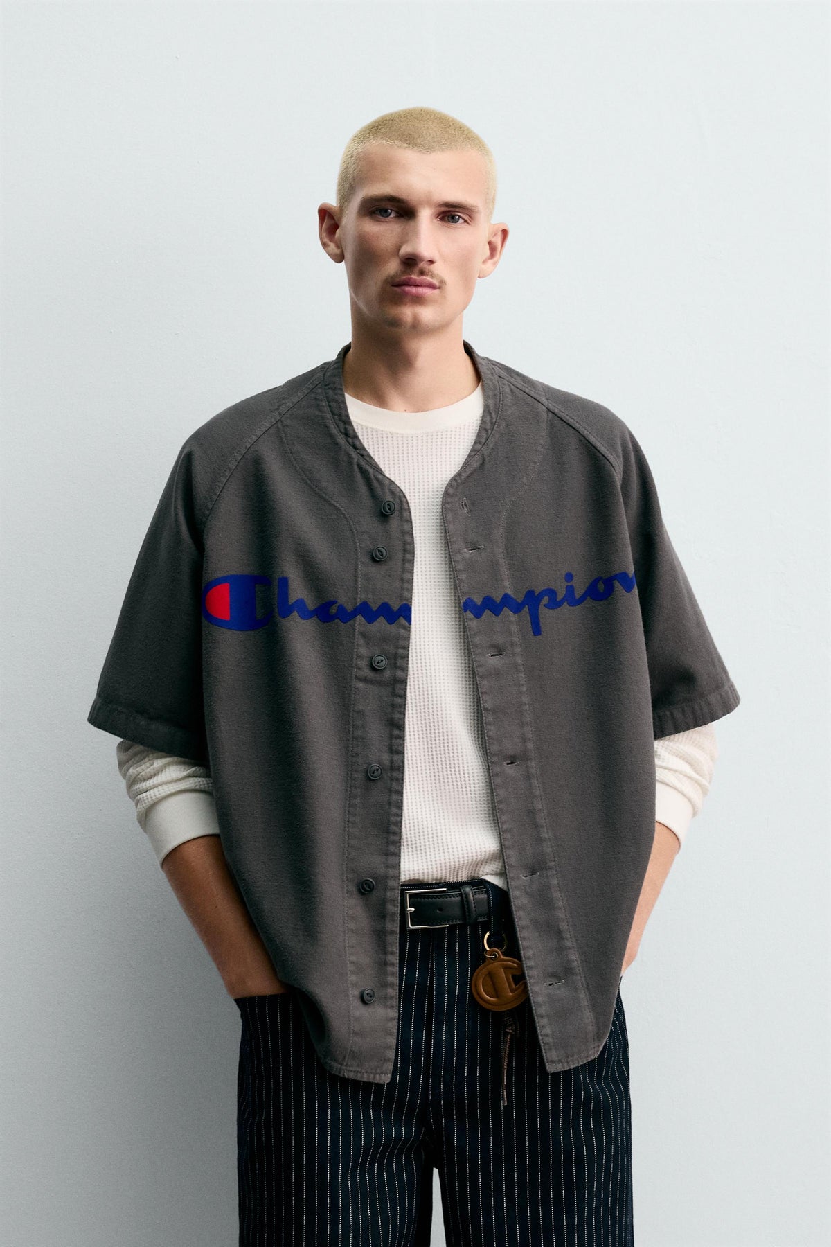 CHAMPION ® X PRINTED BASEBALL SHIRT - Image 2