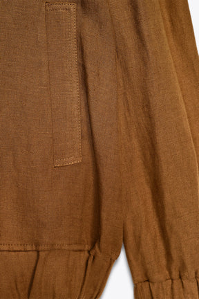 OVERSIZE LINEN JACKET ZW COLLECTION - Image 5