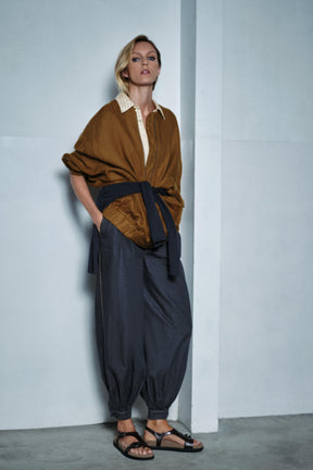OVERSIZE LINEN JACKET ZW COLLECTION - Image 1