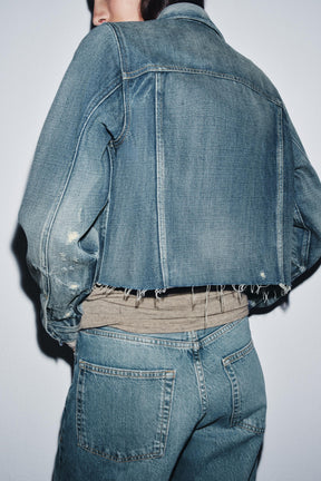 Cropped Denim Jacket