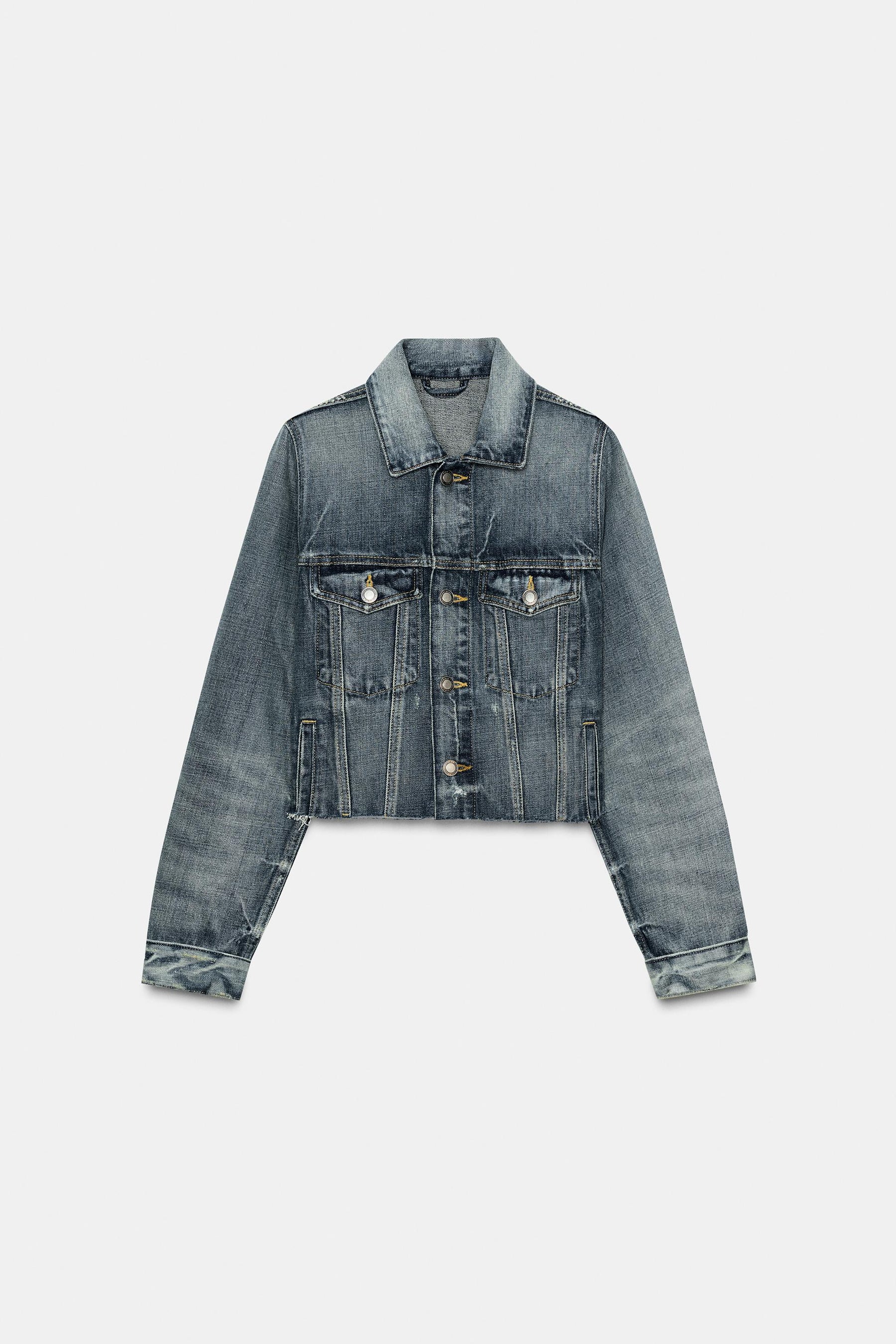 Cropped Denim Jacket