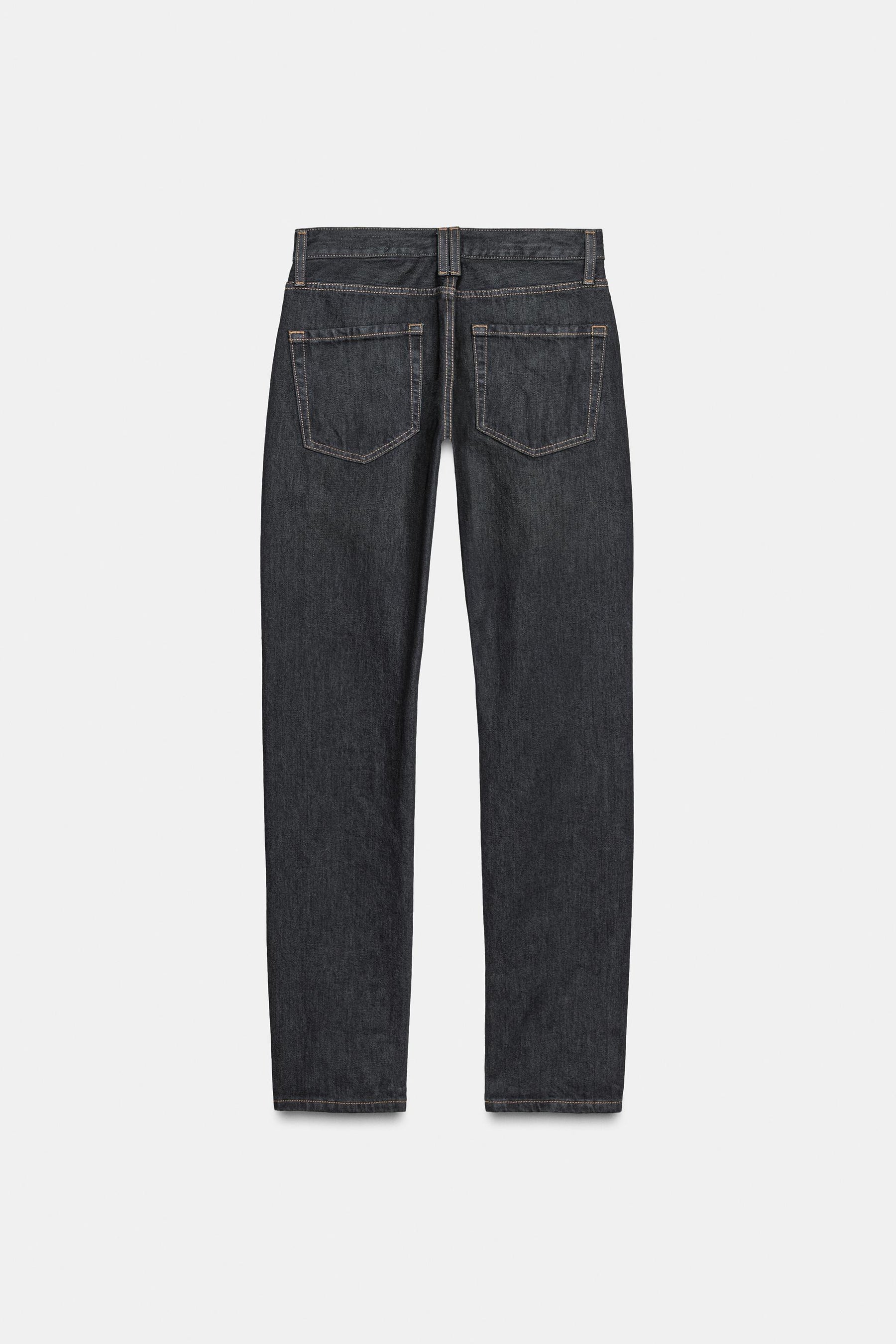 Full-Length Mid-Waist Jeans