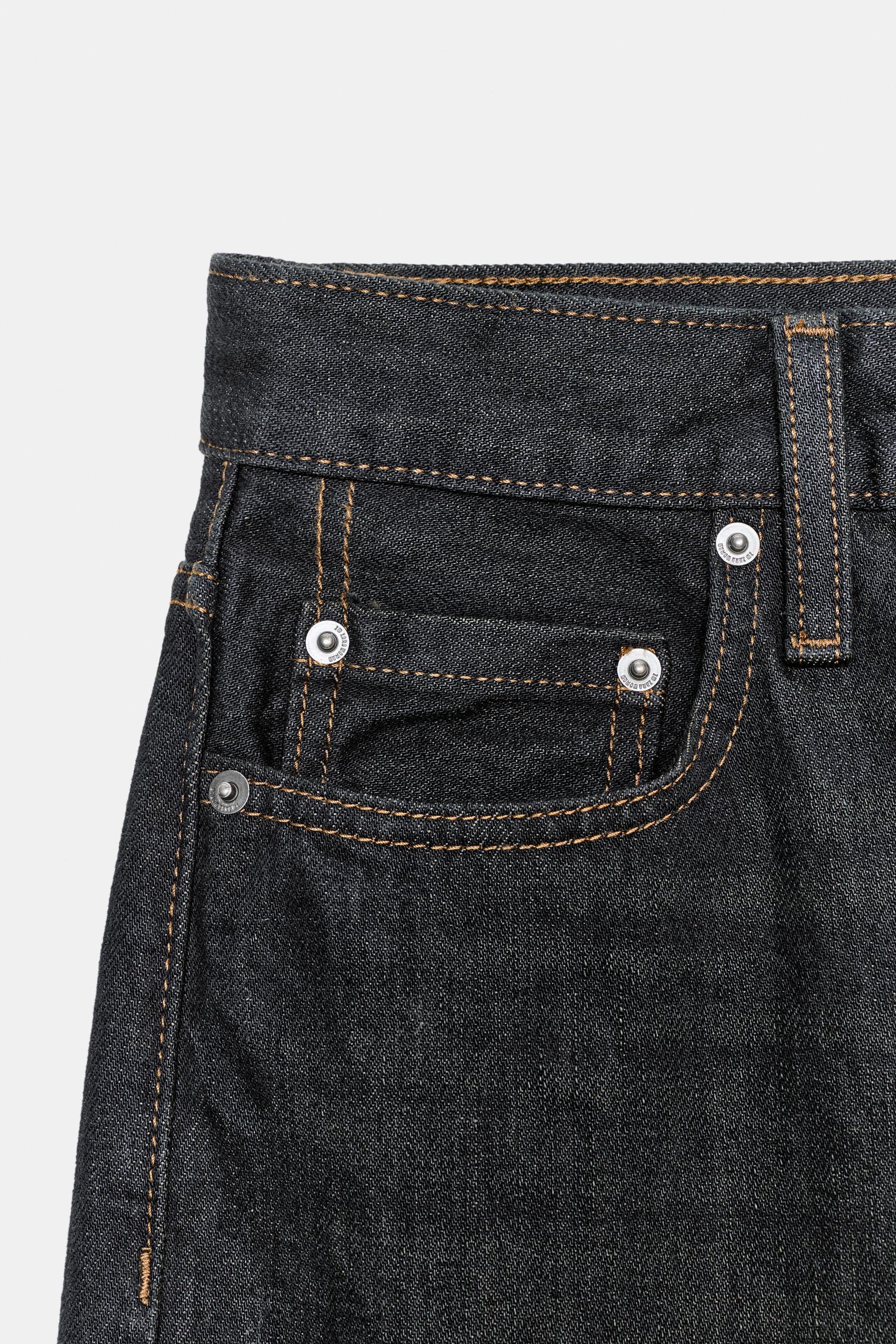 Full-Length Mid-Waist Jeans