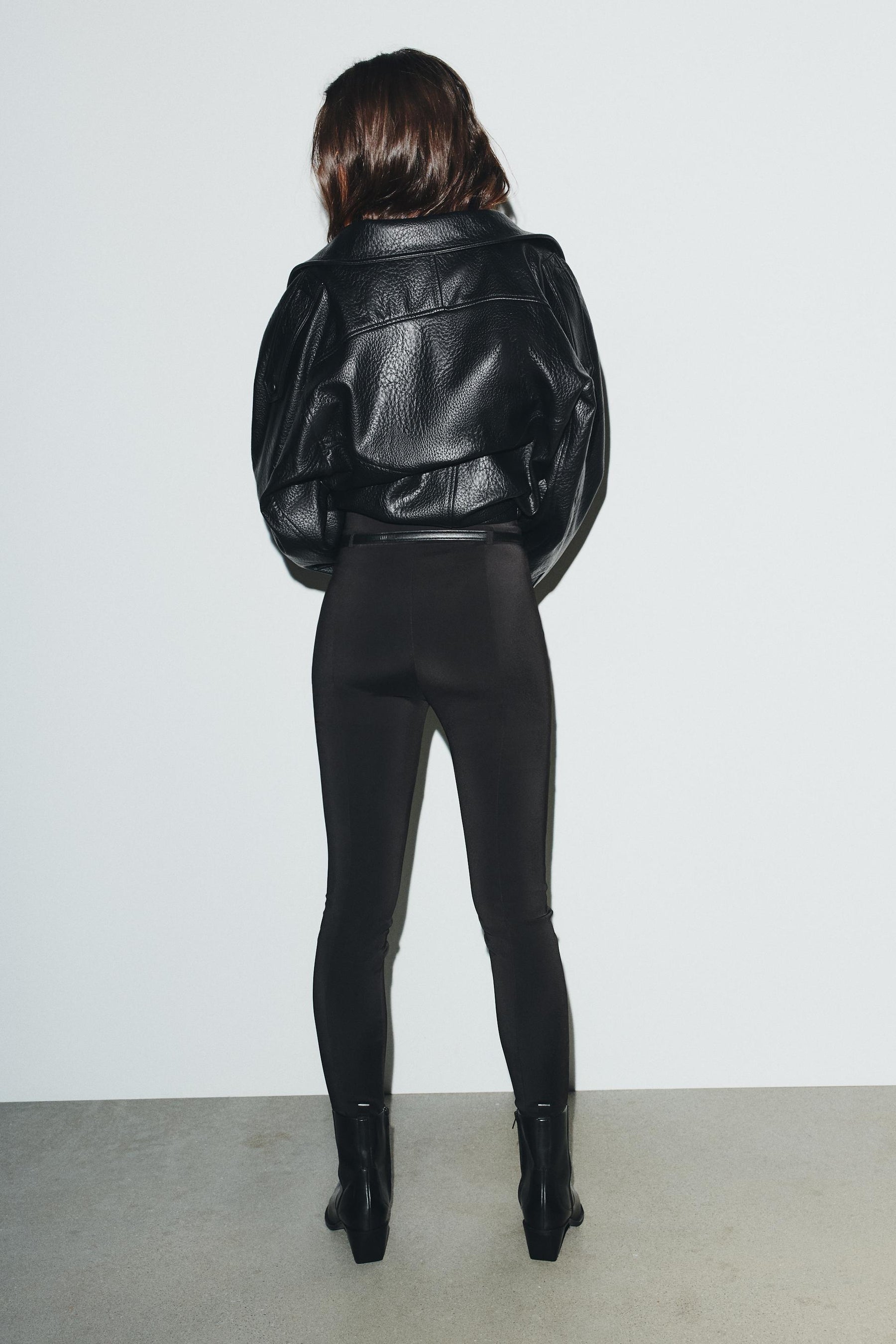 High-waist Belted Trousers