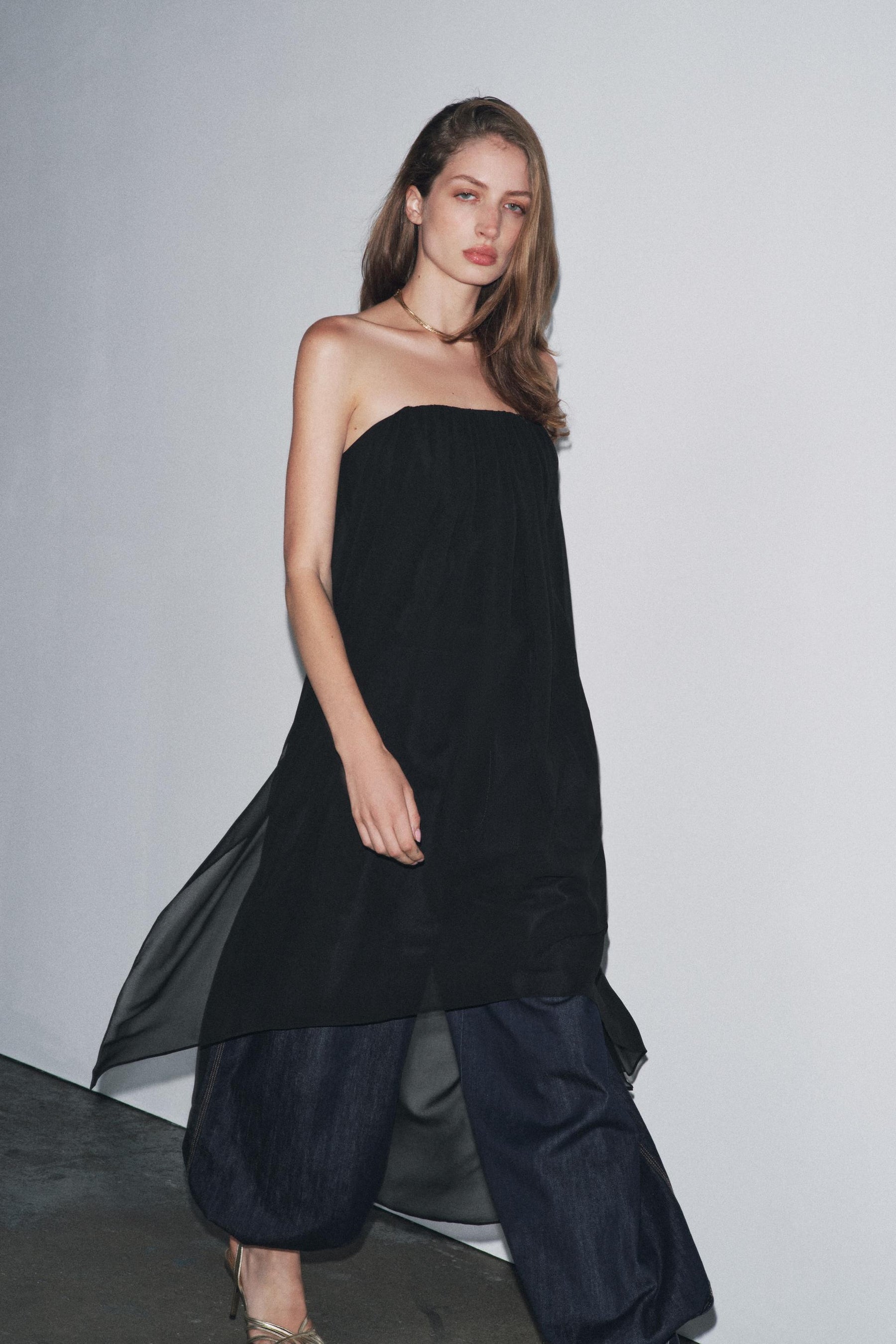 Bandeau Long Fashion Top